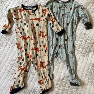 3-6m Footie Pajamas